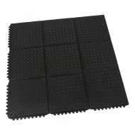 Tappetino antifatica modulare in gomma Diamond Plate Tile