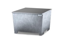 Vasca di raccolta su gambe linea classica per 1 vasca IBC