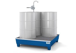 Bacino di raccolta linea classica per 4 botti