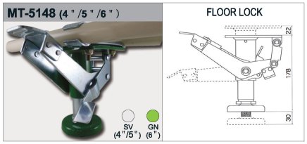 Piede fisso in piedi MT-5148GN - 1