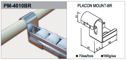 Supporto per rulliera tipo PM-4010BR - 1