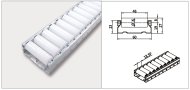 Rulliera PL-601F_WS diametro dei rulli 16 mm