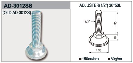 Vite di rettifica tipo AD-3012ISM - 1