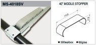 Freno a inerzia per rulliere MS-4018SV