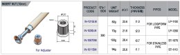 Tappo interno con filettatura IN-1011SM