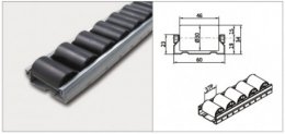 Rulliera PL-601F_EM (ESD), diametro dei rulli 30 mm