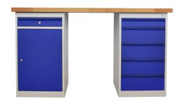 Tavolo da officina con base contenitore CE15_51P