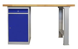Tavolo da officina con base contenitore CE15_TMR1P