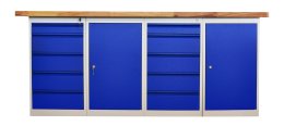 Tavolo da officina con base contenitore CE20_5DD5