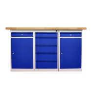 Tavolo da officina con base contenitore CE15_1P51P