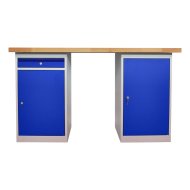 Tavolo da officina con base contenitore CE15_1PD