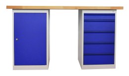 Tavolo da officina con base contenitore CE15_5D