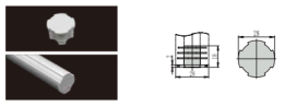 Tappo in plastica APJ-110S_H