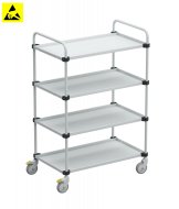 Carrello antistatico regolabile Treston, tipo TRTA 5104 ESD