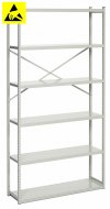 Rack ESD Treston per carichi pesanti, 2000 x 1024 x 600 mm