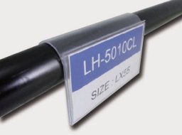 Portaetichetta LH-5030CL, 300 x 55 mm