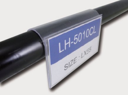 Portaetichetta LH-5010CL, 100 x 55 mm - 1