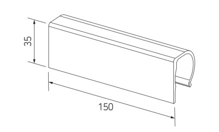 Porta etichette adesive PN-3515 - 2