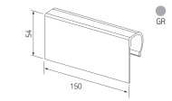 Porta etichette adesivo PN-5415 - 2