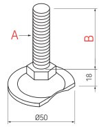 Vite di rettifica tipo AD-5010MSM - 2