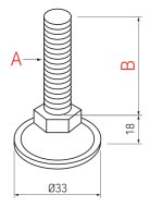 Vite di rettifica tipo AD-3010MSM - 2
