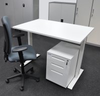 Set ufficio con contenitore mobile EO14_HDT_Matrix