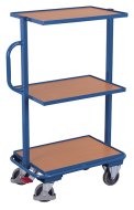 Carrello con ripiani in legno sw-400.801