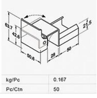 Accoppiatore pieghevole per tracciare PM-4010SK - 2