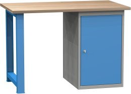 Tavolo da officina con base contenitore