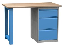 Tavolo da officina con base contenitore SD41233
