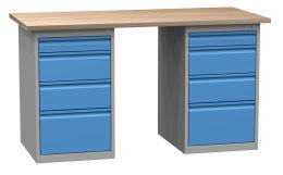 Tavolo da officina con base contenitore SD41234