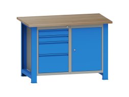 Tavolo da officina con contenitori inseriti SD41223