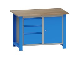 Tavolo da officina con contenitori inseriti SD41224