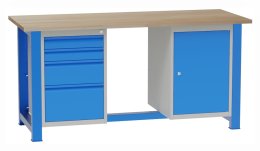 Tavolo da officina con contenitori inseriti SD41721