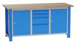 Tavolo da officina con contenitori inseriti SD41722