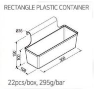 Scatola pensile in plastica, RPC-300A - 1