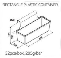 Scatola pensile in plastica, RPC-300A