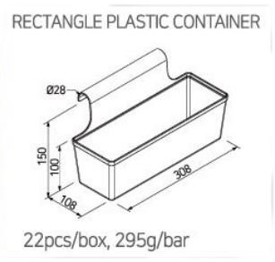 Scatola pensile in plastica, RPC-300A - 1