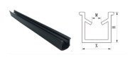 Barra per inserimento vetro KGK-8