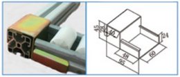 Supporto per rulliera KJ-2060C-40