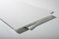 Bubble board con struttura a pomelli, AKYPRINT bianco