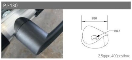 Giunto in plastica PJ-130 - 1