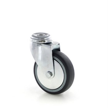 Ruota strumento girevole diametro 100 mm, girevole con coperchio, 344a39E100rZLC - 1