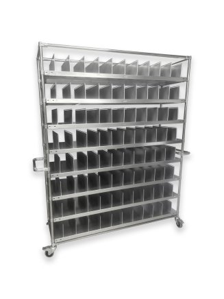 Carrello di movimentazione con divisorio modulare 23121901 - 5