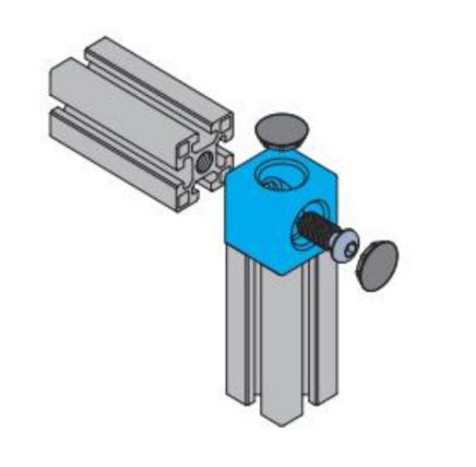 Giunto cubico 40x40 - 2