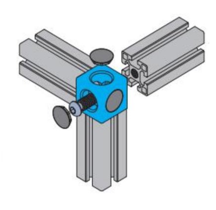 Giunto cubico 40x40 - 2