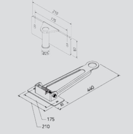 Braccio di trazione WA-1005D - 2