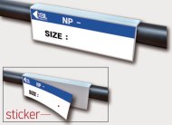 Porta etichette adesive PN-3515 - 1