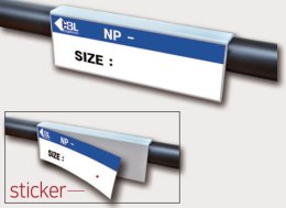 Porta etichette adesive PN-3515
