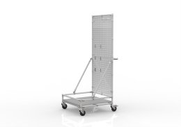 Carrello di pulizia conforme alla norma 5S
